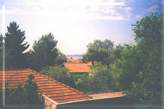 Dajak apartments in Orebic, Peljesac, Croatia - window view