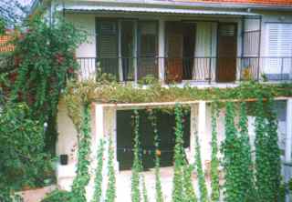 Dajak apartments in Orebic, Peljesac, Croatia - view of the house