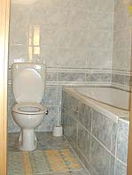 Part of the bathroom - there is more arround the corner :)
