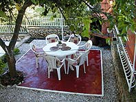 Apartments Nada, Orebiæ, Peljesac, Croatia - terrace